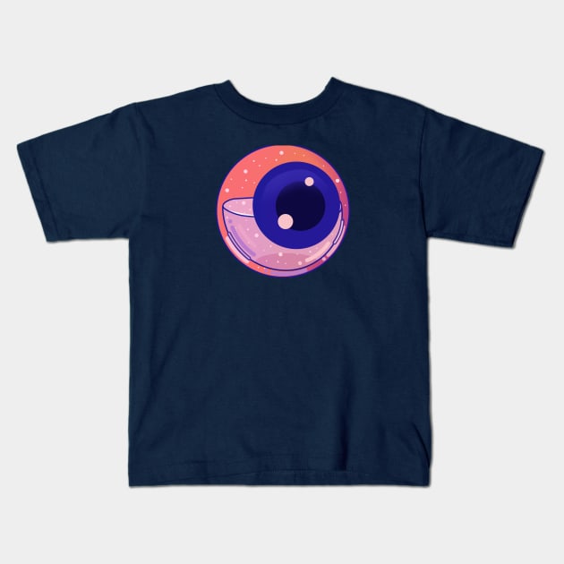 Eyeball Kids T-Shirt by theladyernestember